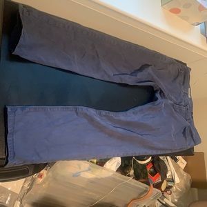 Adriano goldschmied blue pants tailored leg